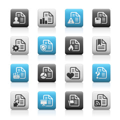 Documents Icons - 2 // Matte Series