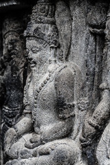Fototapeta na wymiar Hinduska świątynia Prambanan. Indonezja, Jawa, Yogyakarta