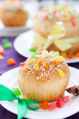 homemade pastries for Easter
