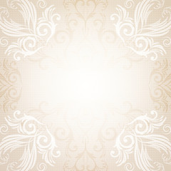 Abstract menu design.