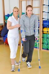 Physiotherapeutische Behandlung