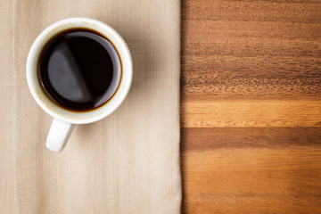 dark espresso in a cup