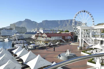 Crédence en verre imprimé Montagne de la Table Quay Four, Cape Town V&amp A Waterfront