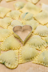 Obraz premium cuore di ravioli
