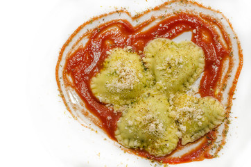 cuore di ravioli