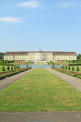 Obraz premium Ludwigsburg palace in Ludwigsburg, Baden-Wurttemberg, Germany