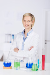 Fototapeta premium chemielaborantin