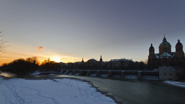 M&uuml;nchen - Isar und St. Lukas