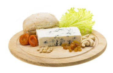 Cheese with mold