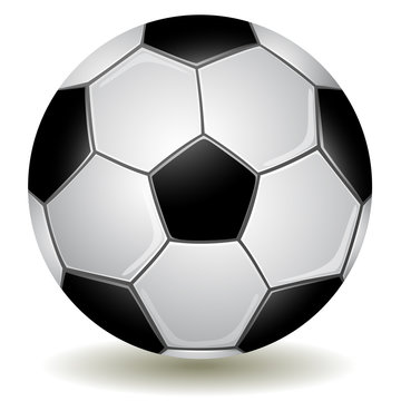 Detailed Soccer ball, football icon