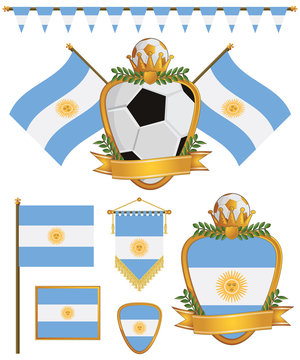 argentina flags