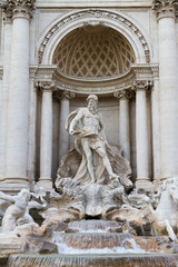 Fototapeta premium Fontana di Trevi, Rome, Italy