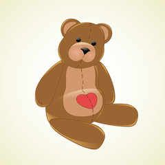 Valentines day bear