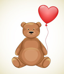 Valentines day bear