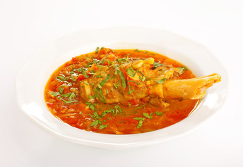 Soup with meat