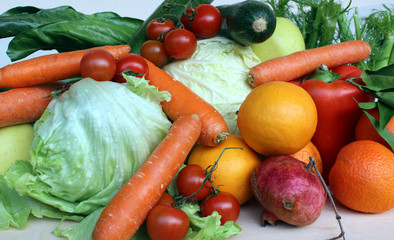 frutta e verdura fresca