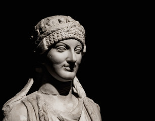 Fototapeta premium Escultura etrusca (Museos Capitolinos,Roma)