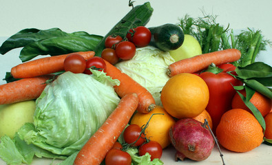 frutta e verdura fresca