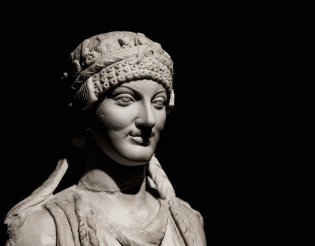 Fototapeta Escultura etrusca (Museos Capitolinos,Roma)