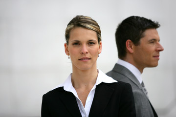 Ambitious businesswoman