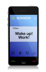 work, Wake up cell message