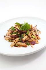 Thai Spicy Grilled Pork Salad