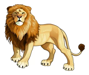 Türaufkleber König der Löwen. © ddraw