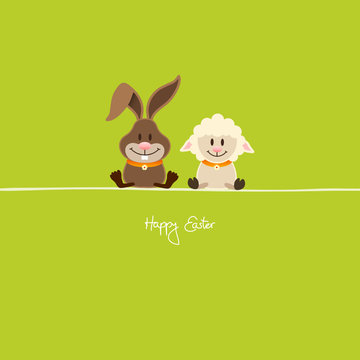 Bunny & Sheep