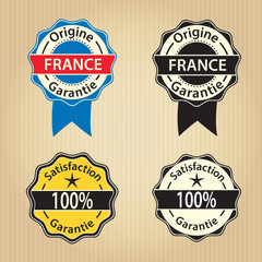 Stickers label garantie