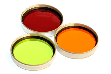 Farbfilter Dreieck perspektivisch