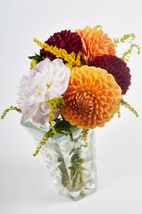 Bouquet of dahlias