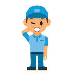 配達員　忘れる