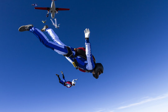 Skydiving photo.