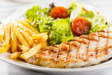 Grilled chicken breast