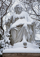 Vienna -  Franz Schubert statue in Stadtpark