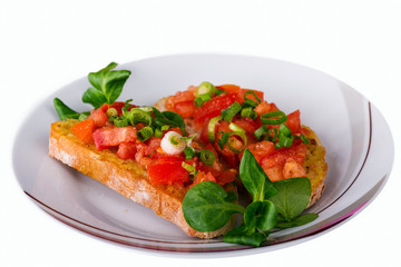 Bruschetta italienische Art