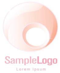 Soft femininity logo for pregnancy and women staff