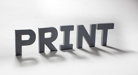 print in light and shade