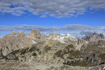 Dolomites in the alps