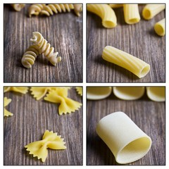 Collage - Italian pasta