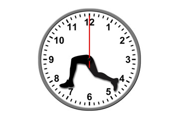 Horloge Temps qui passe