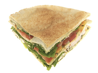 Chicken and Pesto Flatbread