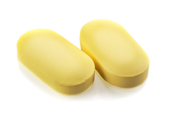closeup of pills