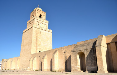 Fototapeta premium The Great Mosque of Kairouan - Tunisia, Africa