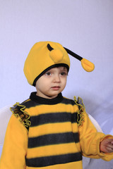 bambina ape carnevale