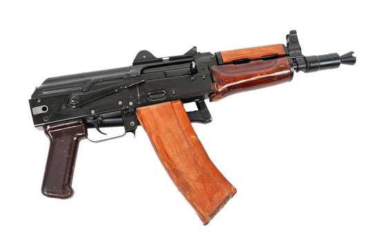 Russian automatic rifle AKS-74U