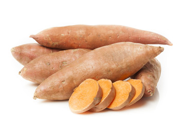 Fresh Organic Orange Sweet Potato