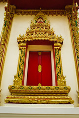 Thai temple window