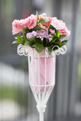 A bouquet of flowers