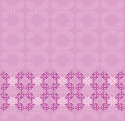 Pink flourish background